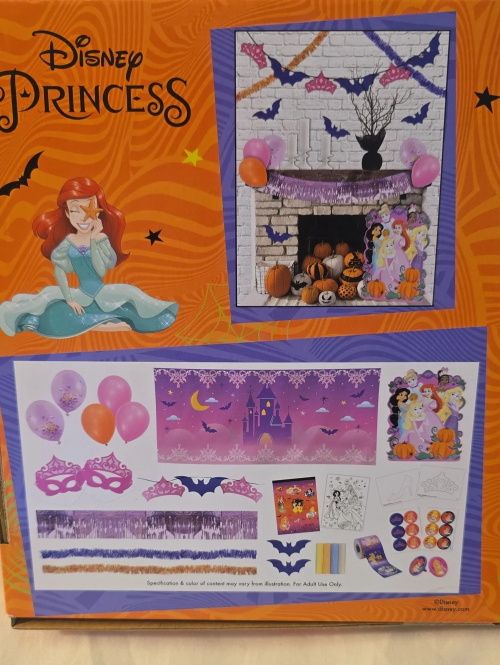 Disney Princess Trunk or Treat Kit - 200 Pieces New